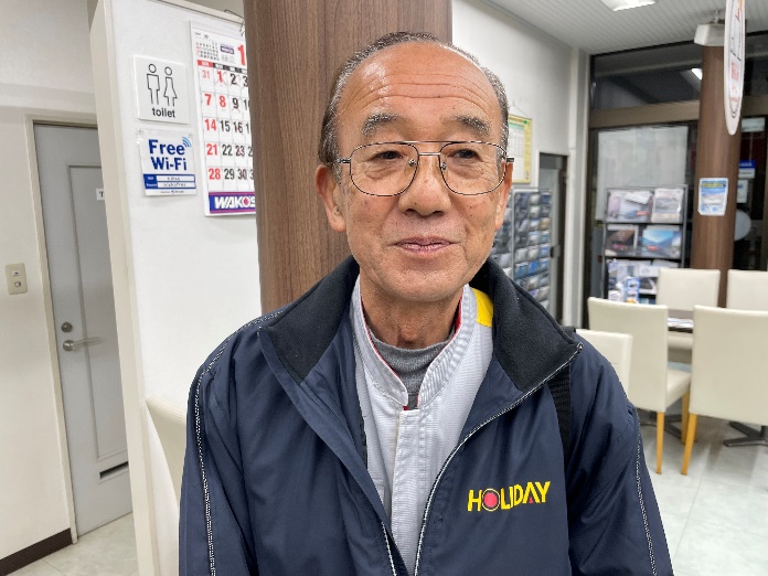 ホリデー車検昭島　東所沢スタッフ：梅沢