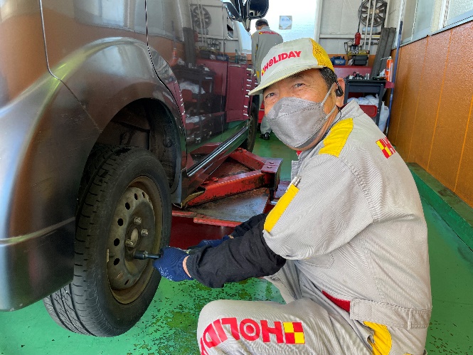 ホリデー車検昭島　東所沢スタッフ：梅沢